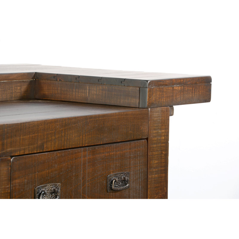 August Grove® Gridley Bar with Wine Storage & Reviews | Wayfair